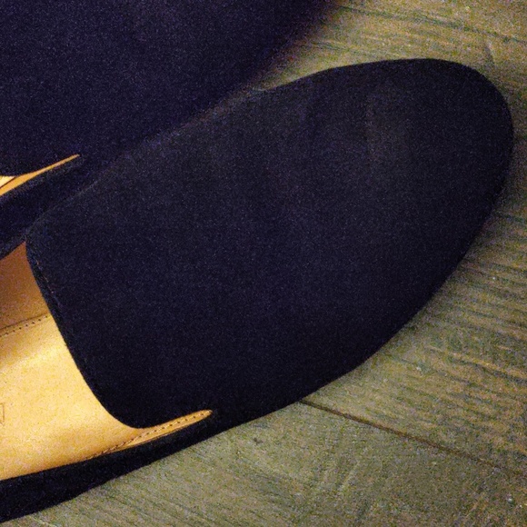 J CREW Factory Suede Smoking Loafers - Picture 3 of 15